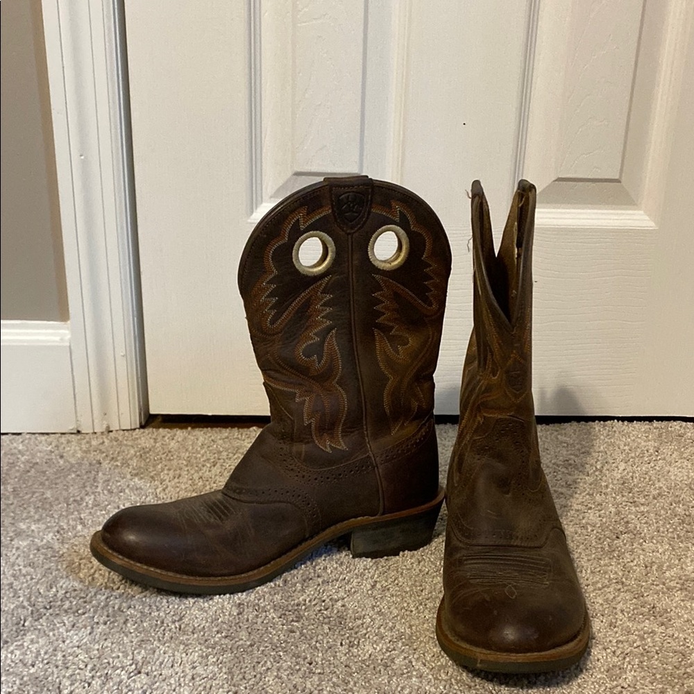 Ariat Brown Heeled Boots